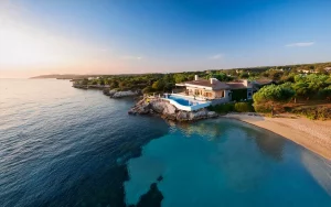 Montage immobilier en Grèce par DRAUIDRONES360